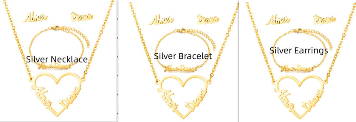 Name Earrings With Engraved Characters Are Versatile And Minimalist