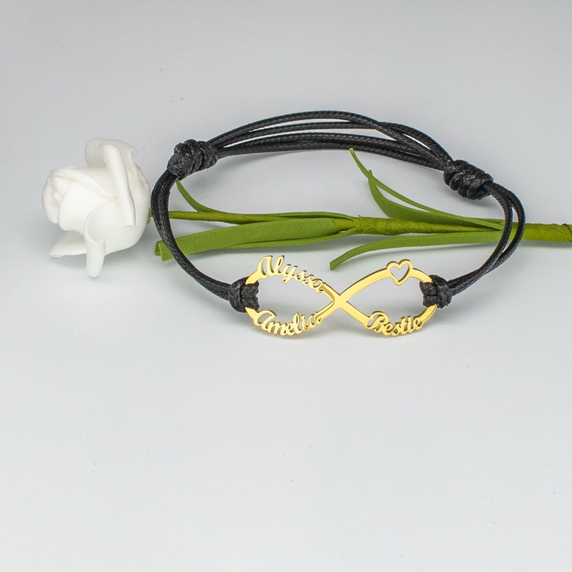 Fashion Gift Lasheng Unlimited Name Bracelet