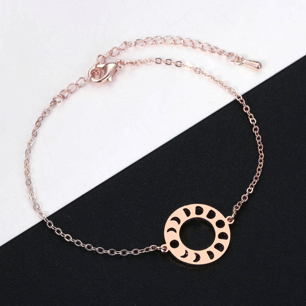 Geometric Mother And Baby Giraffe Bracelet