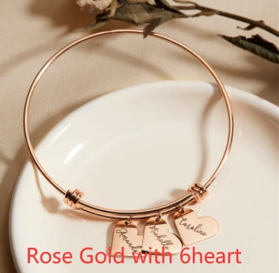 Stainless Steel Name Titanium Steel Bracelet
