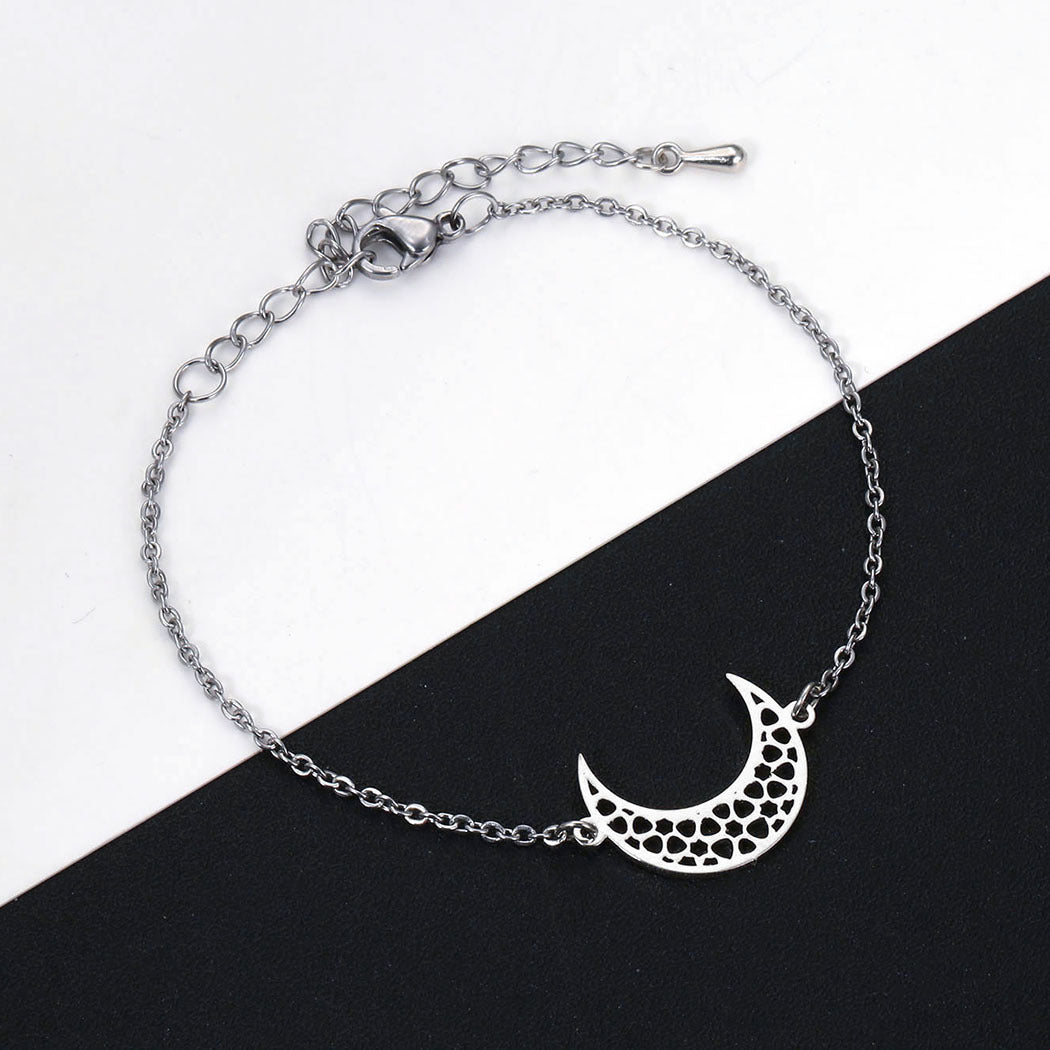 Geometric Mother And Baby Giraffe Bracelet