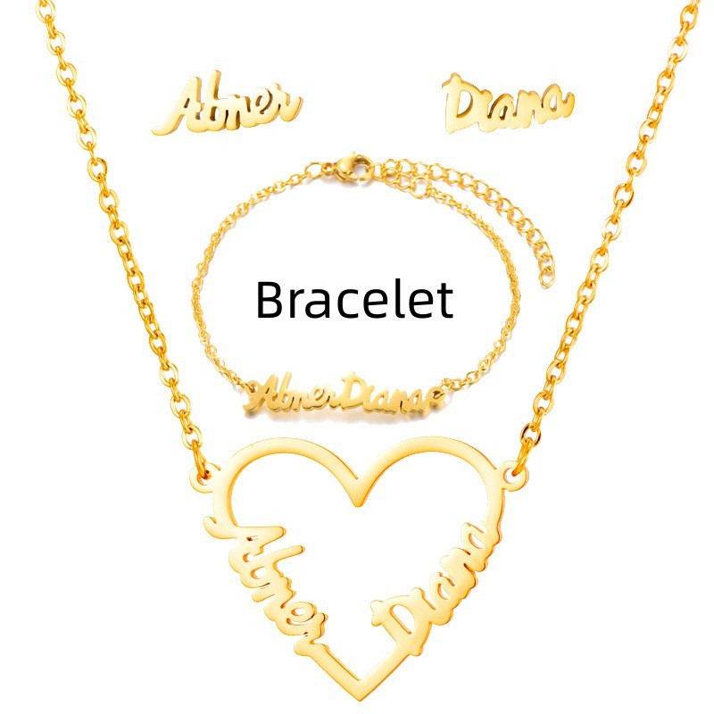 Name Earrings With Engraved Characters Are Versatile And Minimalist