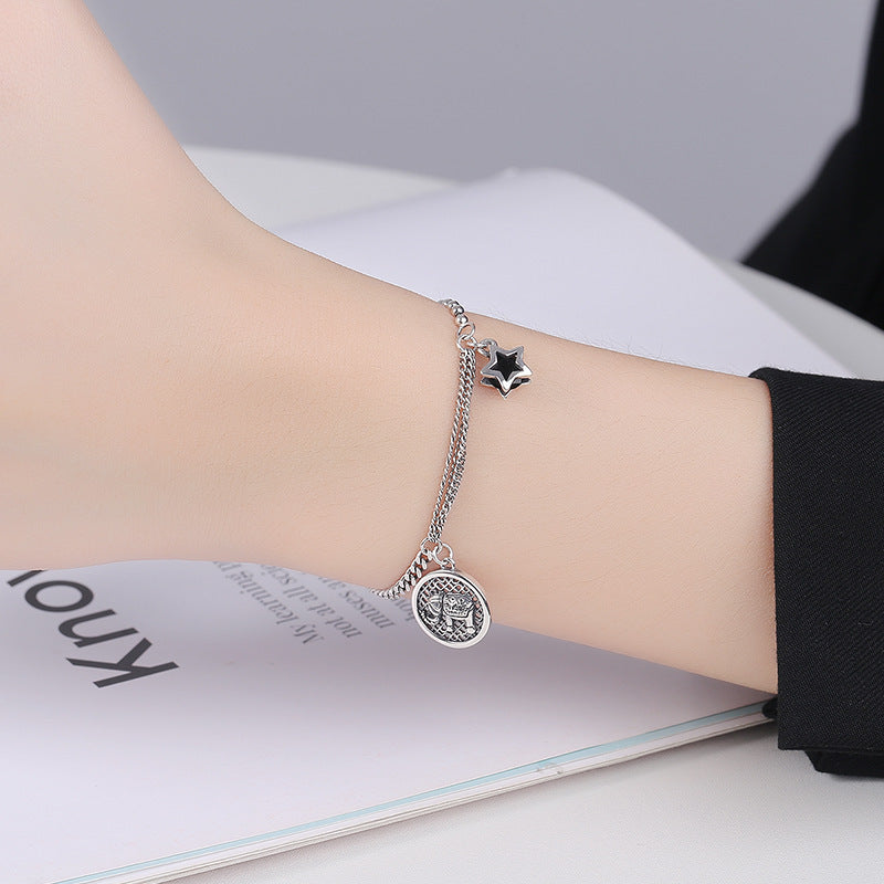 Fashion Sterling Silver Baby Elephant Bracelet