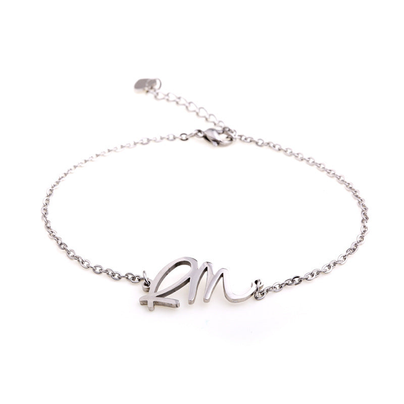 Name Peripheral Simple Bracelet Birthday Gift Bracelet Orbiter