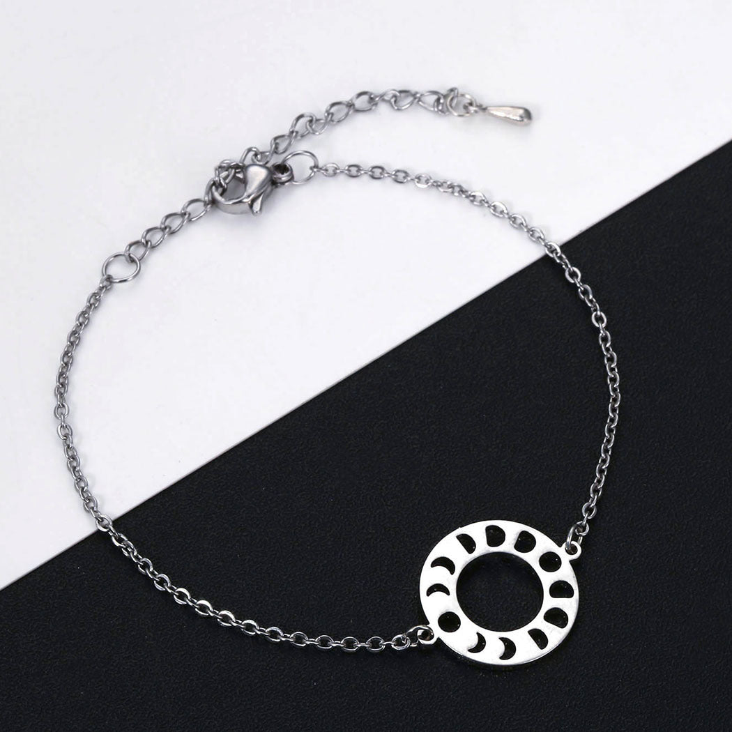 Geometric Mother And Baby Giraffe Bracelet