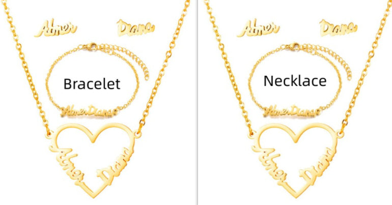 Name Earrings With Engraved Characters Are Versatile And Minimalist