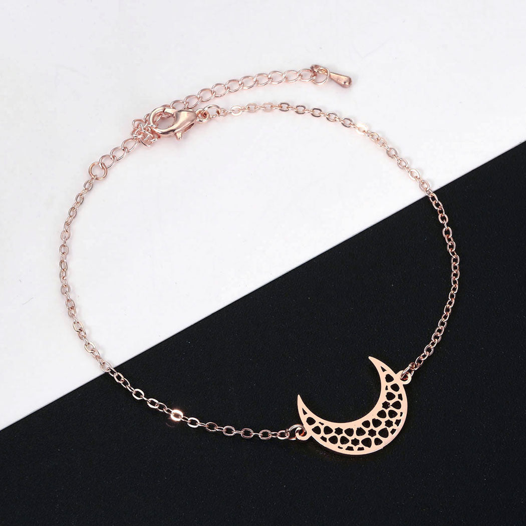 Geometric Mother And Baby Giraffe Bracelet