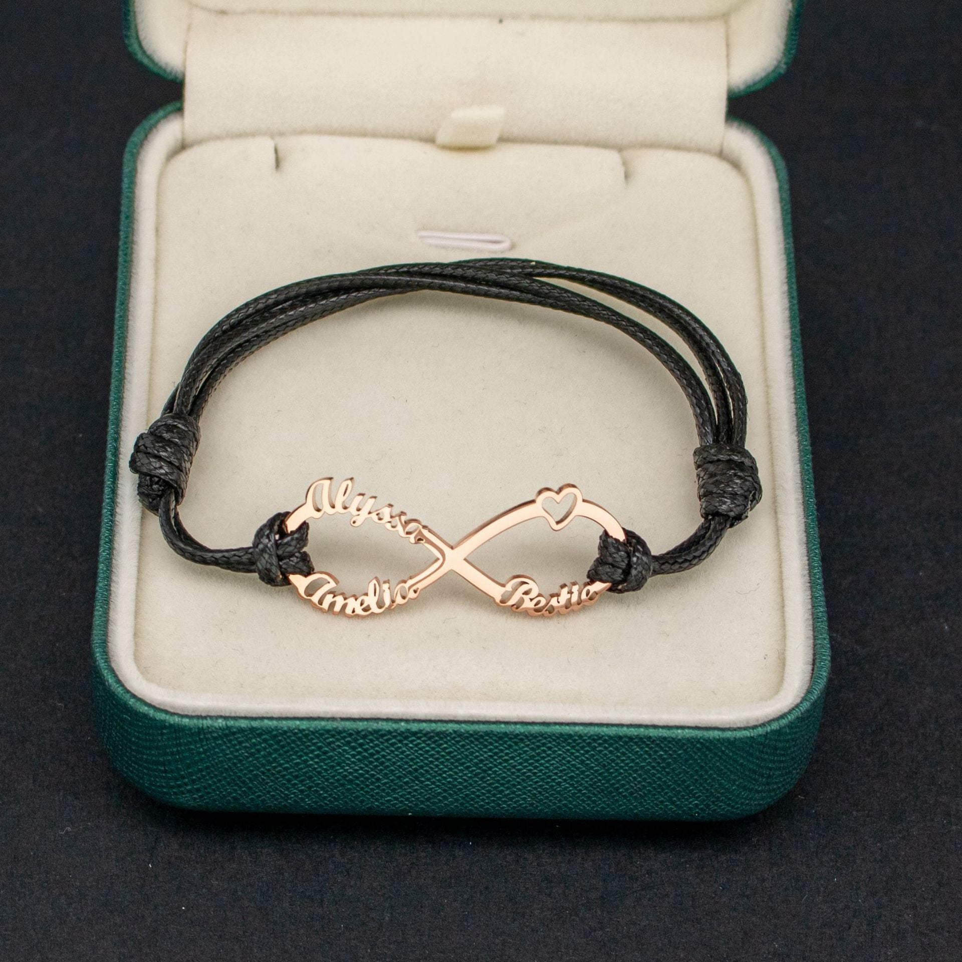 Fashion Gift Lasheng Unlimited Name Bracelet