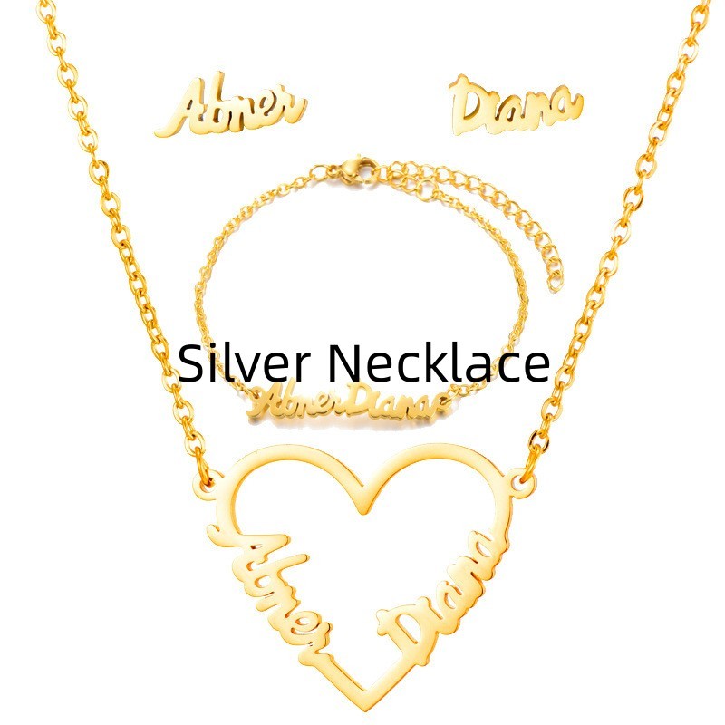 Name Earrings With Engraved Characters Are Versatile And Minimalist