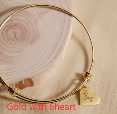 Stainless Steel Name Titanium Steel Bracelet