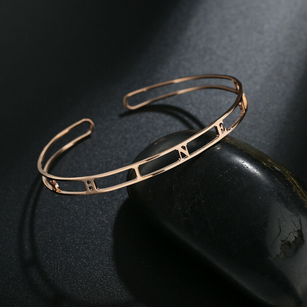 Custom Stainless Steel Personalized Name Bracelet